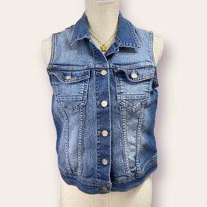 True Freedom y2k Denim Vest